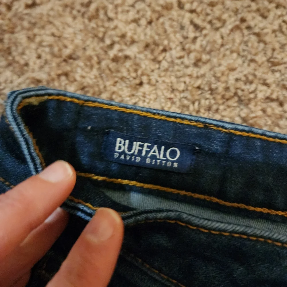 Buffalo Jeans Skylar Skinny High-Rise Blue Dark Wash 29 - Picture 8 of 9